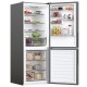 REFRIGERATEUR COMBINÉ HOOVER NO-FROST 341L SILVER