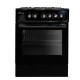 CUISINIÈRE MAGIC GAS 4 FEUX 60CM - NOIR