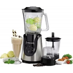 BLENDER BLACK + DECKER AVEC CHOPPER ET GRINDER 