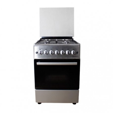 Cuisinière à Gaz SOTACER  4 Feux 60cm - Silver